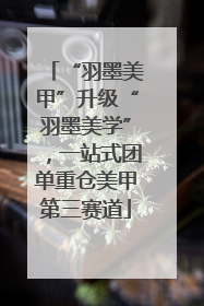 “羽墨美甲”升级“羽墨美学”，一站式团单重仓美甲第三赛道