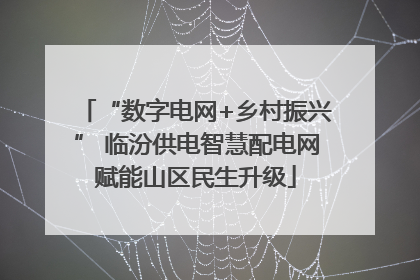 “数字电网+乡村振兴” 临汾供电智慧配电网赋能山区民生升级