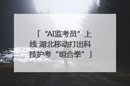 “AI监考员”上线 湖北移动打出科技护考“组合拳”