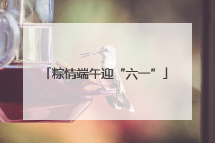粽情端午迎“六一”