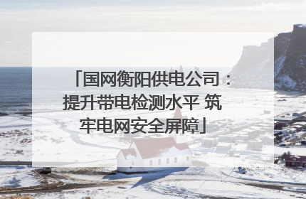 国网衡阳供电公司：提升带电检测水平 筑牢电网安全屏障