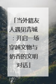 当外籍友人遇见青城：开启一场穿越文物与奶香的文明对话