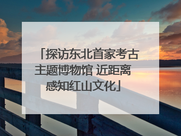 探访东北首家考古主题博物馆 近距离感知红山文化