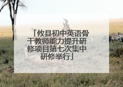 攸县初中英语骨干教师能力提升研修项目第七次集中研修举行