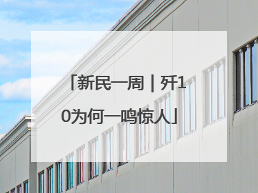 新民一周｜歼10为何一鸣惊人