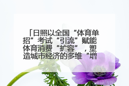 日照以全国“体育单招”考试“引流”赋能体育消费“扩容”，塑造城市经济的多维“增长极”——校地“携手”，打造“以赛营城”新范式