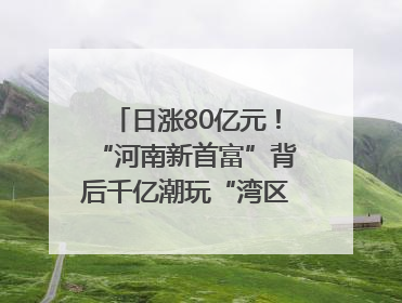日涨80亿元！“河南新首富”背后千亿潮玩“湾区造”｜热财经