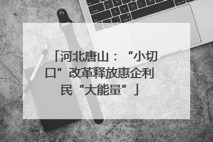 河北唐山：“小切口”改革释放惠企利民“大能量”
