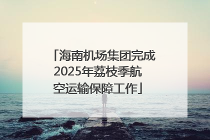 海南机场集团完成2025年荔枝季航空运输保障工作