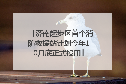 济南起步区首个消防救援站计划今年10月底正式投用