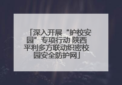 深入开展“护校安园”专项行动 陕西平利多方联动织密校园安全防护网
