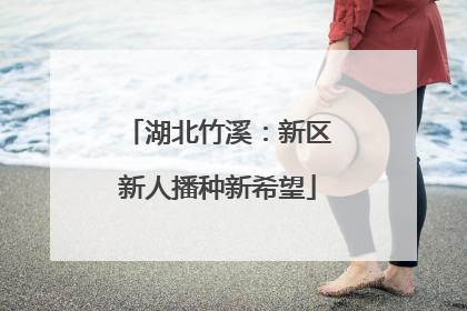 湖北竹溪：新区新人播种新希望