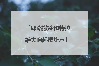 耶路撒冷和特拉维夫响起爆炸声