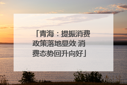 青海：提振消费政策落地显效 消费态势回升向好