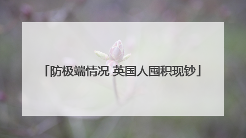 防极端情况 英国人囤积现钞