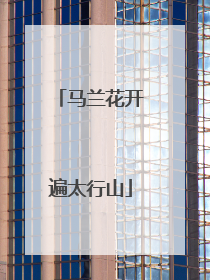 马兰花开遍太行山
