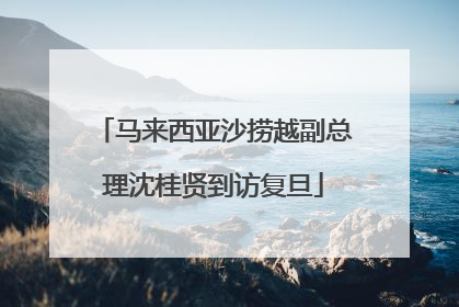 马来西亚沙捞越副总理沈桂贤到访复旦