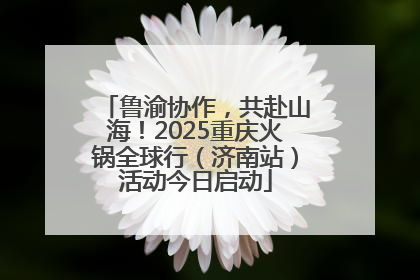 鲁渝协作，共赴山海！2025重庆火锅全球行（济南站）活动今日启动