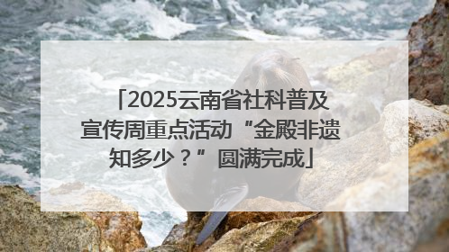 2025云南省社科普及宣传周重点活动“金殿非遗知多少？”圆满完成
