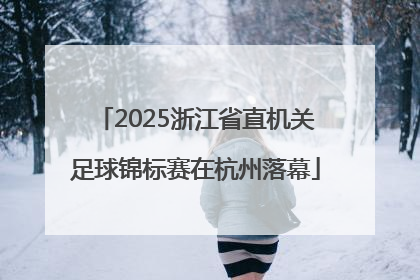 2025浙江省直机关足球锦标赛在杭州落幕